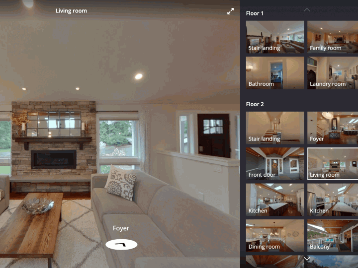 3D Zillow Home 360 Virtual Tour